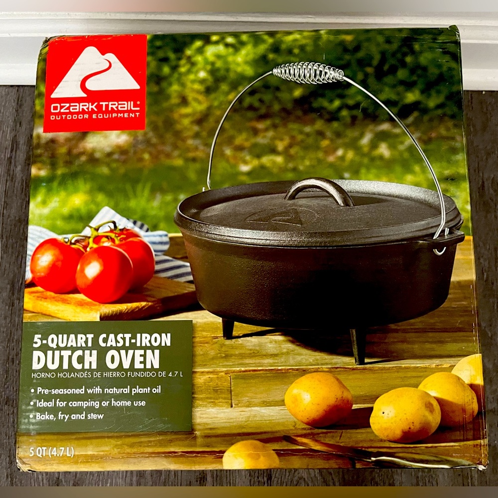 Ozark Trail 5-Quart Cast Iron Dutch Oven